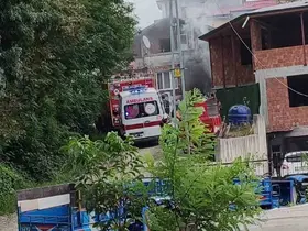 Samsun’da ev yangını: 1 ölü
