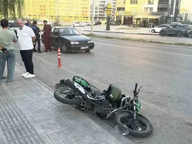 Samsun’da otomobil ile motosiklet çarpıştı: 1 yaralı
