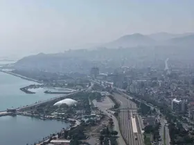 Samsun’da puslu hava
