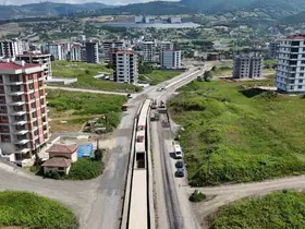 Samsun’un 5 ilçesinde ulaşım yatırımları sürüyor
