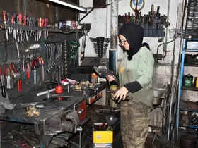 Sanayinin genç kadın tornacısı Kandemir: "Mesleğin cinsiyeti yok"

