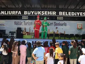 Şanlıurfa’da çocuklara sanat ve eğlence dolu şenlik
