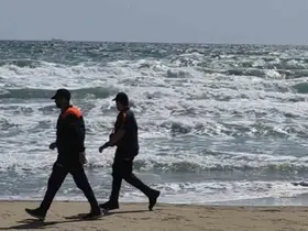 Saray’da deniz keyfine hava engeli
