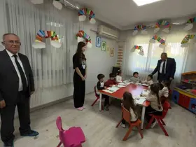 Sarıgöl’de miniklerin eğitim yuvasına ziyaret
