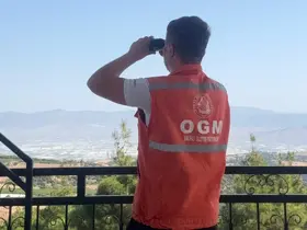 Sarıgöl’ün "duman gözcüleri" 7/24 nöbette
