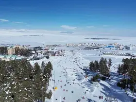 Sarıkamış Kayak Merkezi doldu taştı
