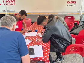 Sarıkamış’ta Kızılay’dan kan bağışı kampanyası
