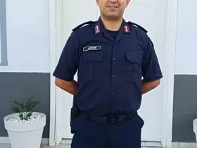 Sarılar Jandarma’da nöbet değişimi gerçekleşti
