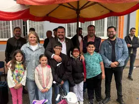 Şarkhöyük’te çocukların yüzünü gülümseten dayanışma
