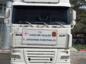 Şasesi değiştirilmiş tır yol kontrolünde yakalandı
