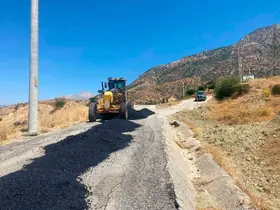 Sason’da köy yollarında asfalt onarım çalışmaları devam ediyor
