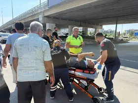 Sedye üzerindeyken telefonla yakınlarına mesaj atarak kaza yaptığını haber verdi
