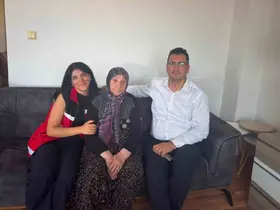 Şehit ailesine sene-i devriye ziyareti
