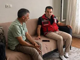 Şehit ailesine vefa ziyareti
