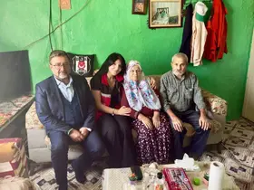 Şehit ailesine vefa ziyareti
