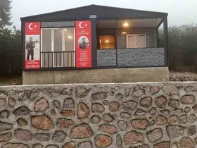 Şehit babasının ev hayali gerçek oldu
