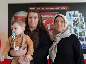 Şehit oğlunun adını taşıyan okulun açılışına katılan anne hem gurur hem hüzün yaşadı
