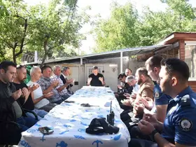 Şehit polis isminin verildiği karakolda dualarla yad edildi
