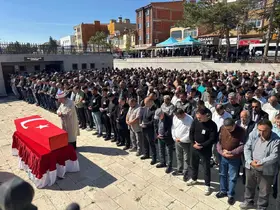 Şehit polis Kubilay Çınar, memleketi Ilgın’da son yolculuğuna uğurlandı