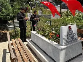 Şehit Serhat Bal kabri başında anıldı
