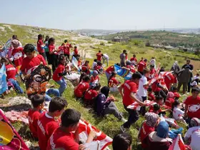 Şehitkamil’de 19 Mayıs coşkusu gökyüzüne taşındı
