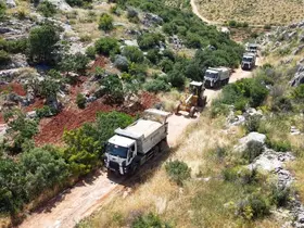 Şehitkamil’de arazi yolları açma çalışmaları sürüyor
