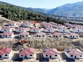 Şekere bölgesine inşa edilen köy evlerinde sona gelindi

