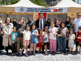 Selçuk Üniversitesinden Filistinli çocuklara sağlık ve dayanışma eli