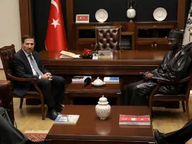 Senegal Ankara Büyükelçisi Diop’tan Başkan Kılca’ya ziyaret