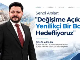 Şenol Arslan: "Değişime açık, yenilikçi bir borsa hedefliyoruz"
