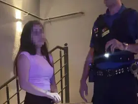 Sevgilisinin darbettiği genç kadın gözyaşlarıyla polise sığındı
