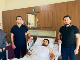 Siirt’te beton mikserine kaptırılan bacak başarılı ameliyatla kurtarıldı
