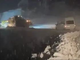 Siirt’te kar yağışı nedeniyle 117 köy yolu ulaşıma kapandı
