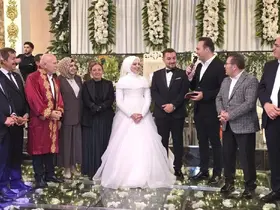 Sıla Kınalı ile Mehmet Akif Dorman dünyaevine girdi
