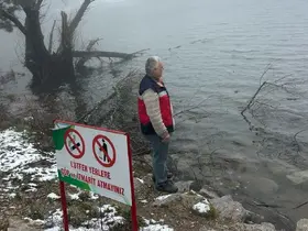 Simav Gölcük Yaylası Göleti’nde su ürünleri denetimi
