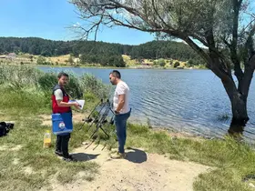 Simav’da amatör balıkçılık denetimleri devam ediyor
