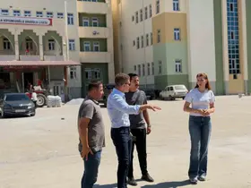 Simav’da eğitim yatırımları yerinde incelendi
