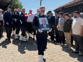 Simav’da Kıbrıs gazisi Nazlım Abay son yolculuğuna uğurlandı
