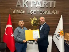 Simav’da Volkan Kırbıyık mahalle başkanı oldu
