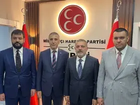 Sincan Belediye Başkanı Ercan’dan MHP’ye ziyaret
