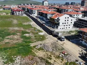 Sincan’da asfalt mesaisi hız kesmiyor
