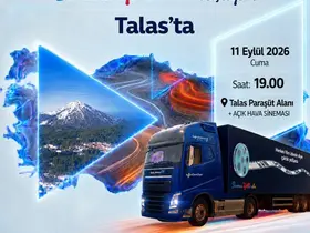 Sinema Tırı bu kez Talas’ta
