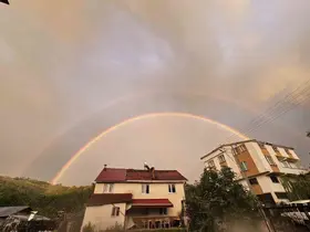 Sinop Türkeli’de gökkuşağı güzelliği
