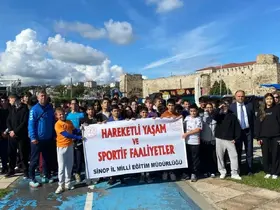Sinop’ta Dünya Yürüyüş Günü etkinliği
