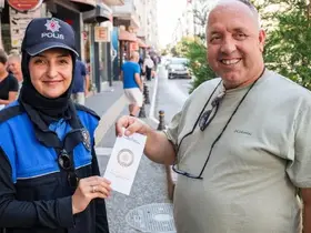 Sinop’ta polis, vatandaşları bilgilendirdi
