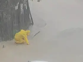 Sinop’ta sağanak yağış
