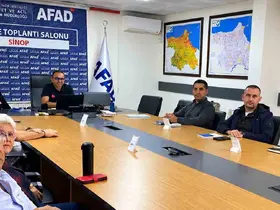 Sinop’ta sivil savunma uzman ve amir eğitimi
