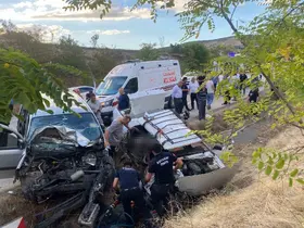 Sinop’ta trafik kazası: 1 ölü, 5 yaralı
