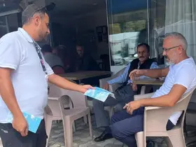 Sinop’ta vatandaşlar bağımlılığa karşı bilgilendirildi
