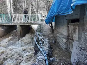 Şırnak’ta ev ve ahırlar sular altında kaldı
